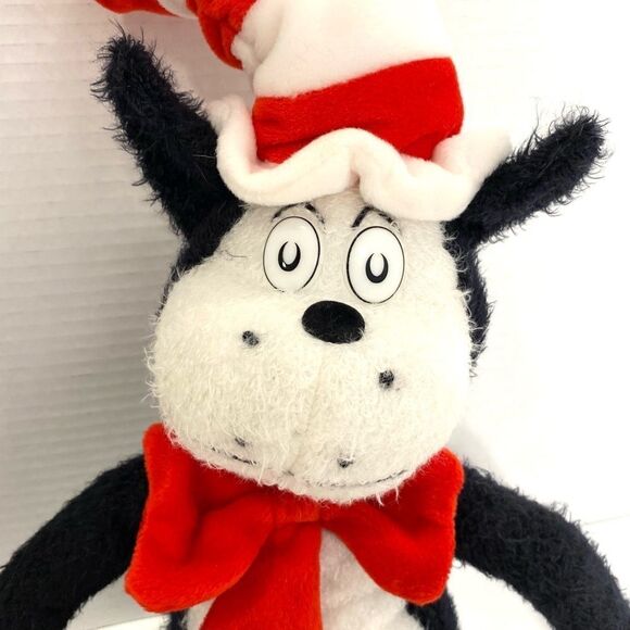 Dr. Seuss Plush Cat In The Hat Stuffed Animal Toy Black Red Kohls Cares - Picture 2 of 10